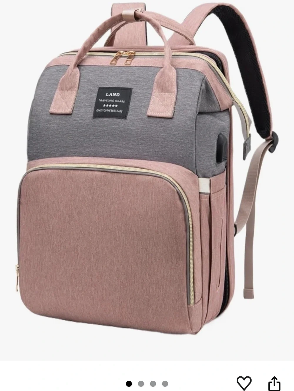 NEW diaper bag and changing pad bundle